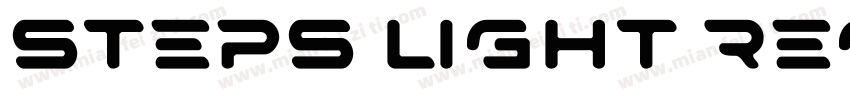 STEPS LIGHT Regular字体转换